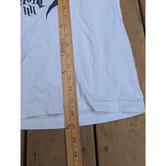 Vintage Hart & Huntington Skull Graphic T-Shirt – White, Size M - Picture 4 of 9